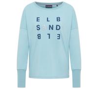 ELBSAND - Women's Ingiara T-Shirt - Longsleeve, Gr. XS, blau (Cameo)