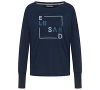 ELBSAND - Women's Iruna Longsleeve - Longsleeve, Gr. XL, blau (Coldwater/MultiColor)