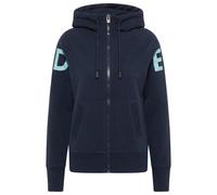 ELBSAND - Women's Kalea Hood Jacket - Zip-Hoodie, Gr. M, blau (Coldwater/Cameo)