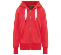 ELBSAND - Women's Kelda Hood-Jacket - Sweat- & Trainingsjacke, Gr. M, rot (Barberry)