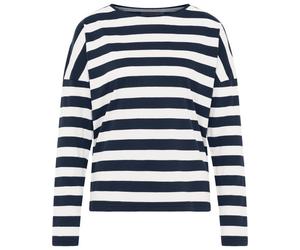 ELBSAND - Women's Milia - Longsleeve, Gr. S, blau/weiß (Coldwater/CloudWhite)