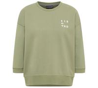 ELBSAND - Women's Parvin - Pullover, Gr. L, oliv (GreenLeaf)