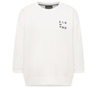 ELBSAND - Women's Parvin - Pullover, Gr. M, weiß (CloudWhite/Coldwater)