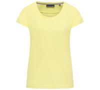 ELBSAND - Women's Rea - T-Shirt, Gr. L, gelb (BrightYellowMelange)