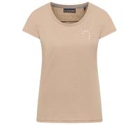 ELBSAND - Women's Rea - T-Shirt, Gr. M, beige (CamelMelange)