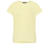 ELBSAND - Women's Selma - T-Shirt, Gr. XL, gelb (BrightYellow/BrightWhite)