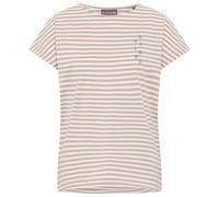 ELBSAND - Women's Selma - T-Shirt, Gr. XS, rosa (Camel/BrightWhite)