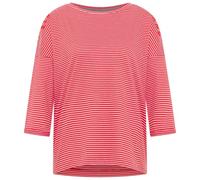ELBSAND - Women's Veera T-Shirt 3/4 Sleeve - Longsleeve, Gr. XXL, rosa (Barberry/CloudWhite)