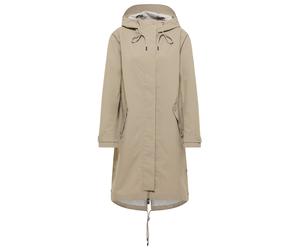 ELBSAND - Women's Yunea Rain Parka - Regenmantel, Gr. L, beige (PaleFern)