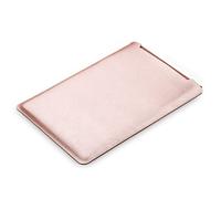 ele ELEOPTION Mikrofaser Leder Laptop Sleeve Slim Case Cover Luxus PU Ledertasche Elagant Schutzhülle integriert Mousepad kompatibel mit Macbook 12"
