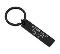 Elechobby Drive Safe Schlüsselanhänger "I Need You Here With Me", Geschenk für Ehemann, Vater, Freund, Black-Drive, Medium