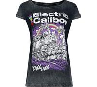 Electric Callboy Choo Choo Frauen T-Shirt grau XL 100% Baumwolle Band-Merch, Bands