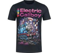 Electric Callboy Choo Choo - Heavyweight T-Shirt schwarz in XL