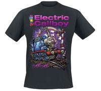 Electric Callboy Choo Choo T-Shirt schwarz in 4XL