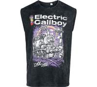 Electric Callboy Choo Choo Tank-Top anthrazit in L