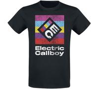 Electric Callboy Square Logo T-Shirt schwarz in XXL