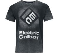 Electric Callboy Square Logo T-Shirt grau in L