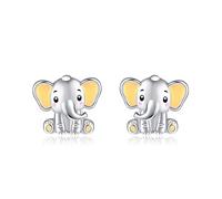 Elefanten Ohrringe 925 Sterling Silber Niedliche Elefanten Ohrstecker Für Damen Tier Schmuck Geschenke Für Herren Damen