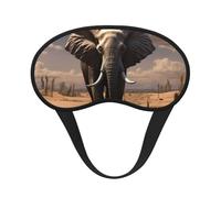 Elefanten-Schlafmaske für Damen und Herren, weiche und bequeme Schlafmaske, Verdunkelung, Augenabdeckung für Reisen, Yoga, Nickerchen, Schichtarbeit