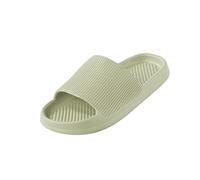 Elegant Pantoletten Damen Sommer Elegant Leichte Aqua Sandalen Sommer Slides Hausschuhe Bequem Badeschlappen Wolkenschuhe Atmungsaktiv Latschen Garten Slippers