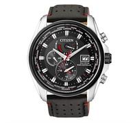 Elegant Racing Funk Uhr schwarz