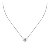 Elegant steel necklace with crystal Family LPS10ASF04