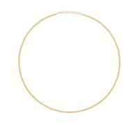 Elegante 9 ct/Karat Gelb Gold Damen - Halskette - 43.2cm, 9 Gramm