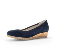 elegante Ballerinas dark-blue (Kork)