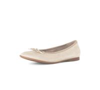 Ballerina GABOR "Eleganter Ballerina", Damen, Gr. 38, beige, Schuhe Ballerina (61884112-38) beige