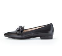 elegante Ballerinas schwarz(altsilber)