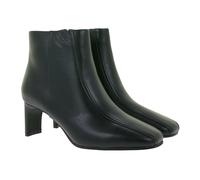 Elegante Clarks Damen Seren 55 Top Echt-Leder Absatz-Stiefelette – Klassischer Ankle-Boot 26166942 Schwarz 39