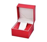 Elegante farbige Uhrenbox mit flauschigem Futter, tragbares Zubehör für stabilen Schutz und Personalisierung von Stilen, Schmuckaufbewahrung
