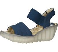 Elegante FLY London Sandalen Schlupfschuhe für Damen P501414 002 Blau 37
