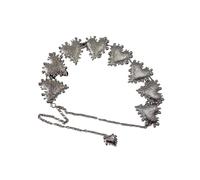 Elegante Fransen Taillenkette mit Anhänger, metallischer Körperschmuck, verstellbarer Gürtel für Kleider, Abendkleider, hochwertiger Metall Körperschmuck