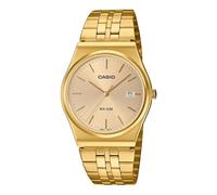 Elegante goldene Casio MTP-B145G-9A Herrenuhr mit Mineralglas und Datumsanzeige in Einer exklusiven Box