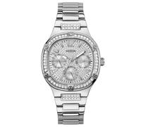 Multifunktionsuhr GUESS "GW0558L1" Armbanduhren silberfarben Damen Quarzuhren (13243401-0)