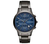 Elegante Herrenuhr der Marke Armani. Die Uhr hat ein Armband, das auch kleiner gemacht werden kann, das Gehäuse hat einen Durchmesser von 43 mm und das Uhrwerk ist Quarz. Marke: ArmaniModellname: AR11