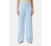 Elegante Hose im Loose Fit mit Wide Leg blau 46