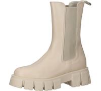 Elegante LAZAMANI Stiefelette Schlupfschuhe für Damen 55.084 ecru Beige 41
