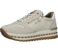 Elegante MUSTANG Sneaker Schnürschuhe für Damen 1347-308-243 Beige 39