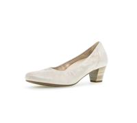 elegante Pumps Rauleder blau beige, 38.5 EU | 5.5 UK