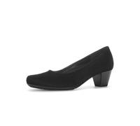 Pumps GABOR "Eleganter Pumps Rauleder", Damen, Gr. 38,5, schwarz, Schuhe Pumps (41788613-38,5) schwarz
