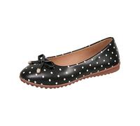 Elegante Schuhe Damen, Ballerinas Damen Elegant - Leder Faltbar Mary Jane Ballerina Elegant Retro Sommerschuhe Walkingschuhe Bequem Barfußschuhe rutschfest Tanzschuhe Dirndl Schuhe
