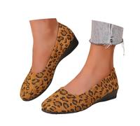 Elegante Schuhe Damen, Ballerinas Damen Elegant - Leder Faltbar Mary Jane Ballerina Sportlich Atmungsaktiv Sommerschuhe Dirndl Schuhe Bequem Ballettschuhe rutschfest Walkingschuhe Tanzschuhe