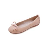 Elegante Schuhe Damen, Ballerinas Damen Elegant - Leder Faltbar Mary Jane Ballerina Sportlich Atmungsaktiv Walkingschuhe Ballettschuhe rutschfest Dirndl Schuhe Bequem Tanzschuhe Sommerschuhe