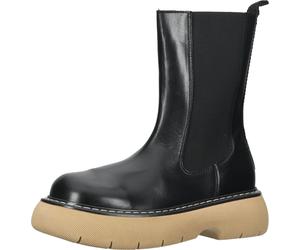 Elegante Steve Madden Stiefelette Schlupfschuhe für Damen Warrior SM11002072-BKG Schwarz 36