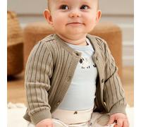 Elegante Strickjacke hellbraun 86