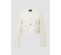 Eleganter Bouclé-Blouson mit Glitzergarn 40 creme 2162690.02W0.40