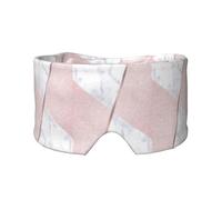 Eleganter Girly Rose Gold Glitter & White Marble, Vollständige Augenabdeckungen, lichtblockierende Augenmaske, Schlafaugen- und Ohrenschützer