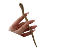 Eleganter Holz-Haarstab for Frauen und Mädchen, Haarnadeln, einfache Gabel, Vintage, Hanfu, Cheongsam, Kopfbedeckungen, Zubehör(Green)